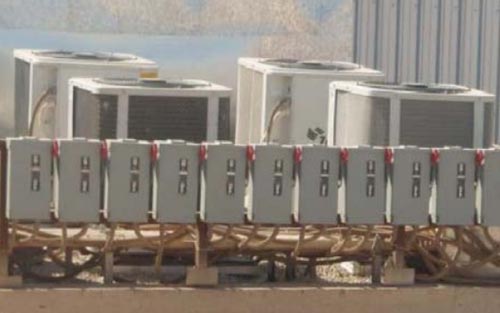 ONAIZAH MALL, ELECTRICAL WORK